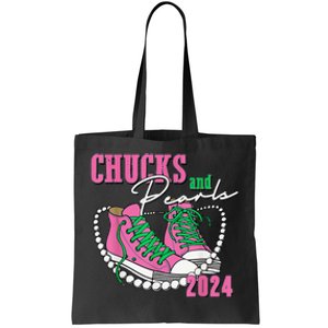 Chucks And Pearls IM With Her Kamala 2024 Gift Tote Bag