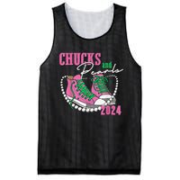 Chucks And Pearls IM With Her Kamala 2024 Gift Mesh Reversible Basketball Jersey Tank