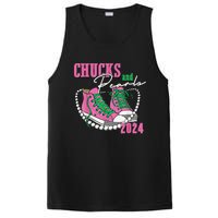 Chucks And Pearls IM With Her Kamala 2024 Gift PosiCharge Competitor Tank