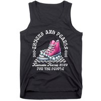 Chucks And Pearls Kamala Harris 2024 President Campaign Tank Top