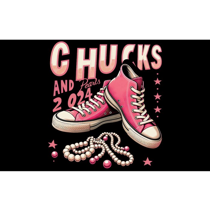 Chucks And Pearls 2024 President Election Day Kamala Harris Bumper Sticker