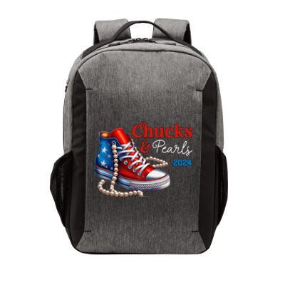 Chucks And Pearls 2024 IM With Her Kamala Gift Vector Backpack