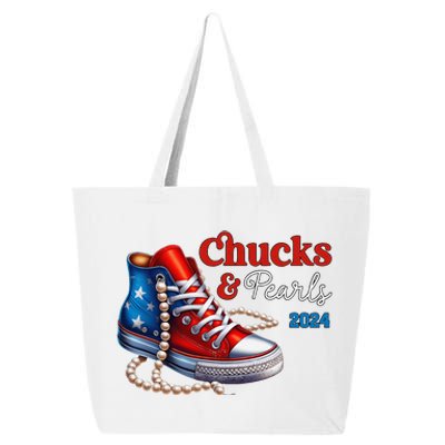 Chucks And Pearls 2024 IM With Her Kamala Gift 25L Jumbo Tote