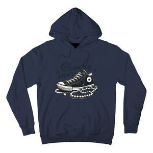 Chucks And Pearls IM With Her Kamala 2024 Tall Hoodie