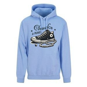 Chucks And Pearls IM With Her Kamala 2024 Unisex Surf Hoodie