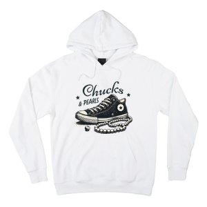 Chucks And Pearls IM With Her Kamala 2024 Hoodie