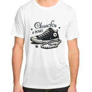 Chucks And Pearls IM With Her Kamala 2024 Adult ChromaSoft Performance T-Shirt