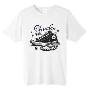 Chucks And Pearls IM With Her Kamala 2024 Tall Fusion ChromaSoft Performance T-Shirt