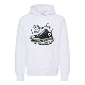 Chucks And Pearls IM With Her Kamala 2024 Premium Hoodie