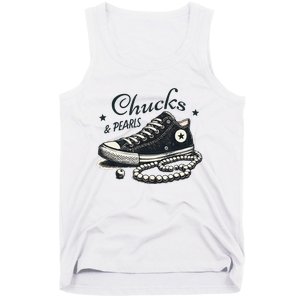 Chucks And Pearls IM With Her Kamala 2024 Tank Top