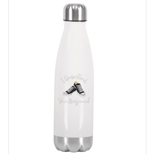 Chucks And Pearls Election 2024 I Understand The Assignment Stainless Steel Insulated Water Bottle