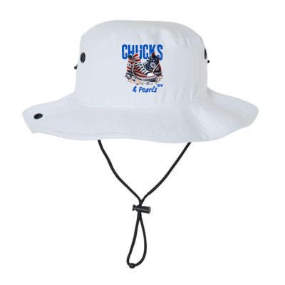 Chucks And Pearls Cute Women 2024 Legacy Cool Fit Booney Bucket Hat