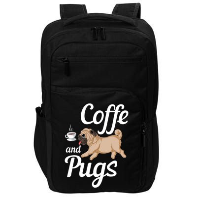 Coffee And Pugs Impact Tech Backpack