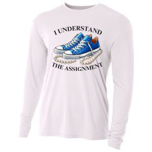 Chucks And Pearls Kamala 2024 I Understand The Assignment Cooling Performance Long Sleeve Crew