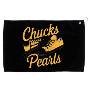 Chucks And Pearls For Women 2024 Grommeted Golf Towel