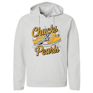 Chucks And Pearls 2024 Performance Fleece Hoodie