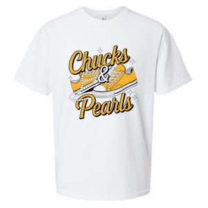 Chucks And Pearls 2024 Sueded Cloud Jersey T-Shirt