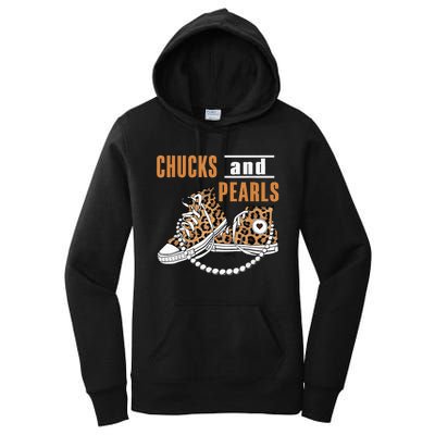 Chucks And Pearls Women's Pullover Hoodie