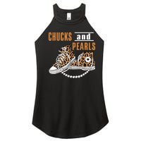 Chucks And Pearls Women’s Perfect Tri Rocker Tank