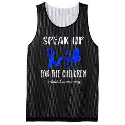 Child Abuse Prevention Month Child Abuse Awareness Mesh Reversible Basketball Jersey Tank