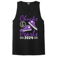 Chucks And Pearls 2024 Voting For Kamala Harris Usa Election PosiCharge Competitor Tank