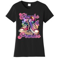 Chucks And Pearls Im With Her Kamala Harris 2024 Women's T-Shirt