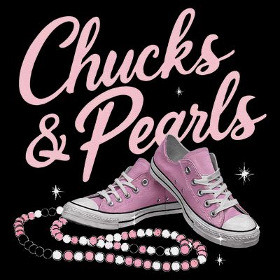 Chucks And Pearls 2024 Kamala Harris For President 47th T-Shirt