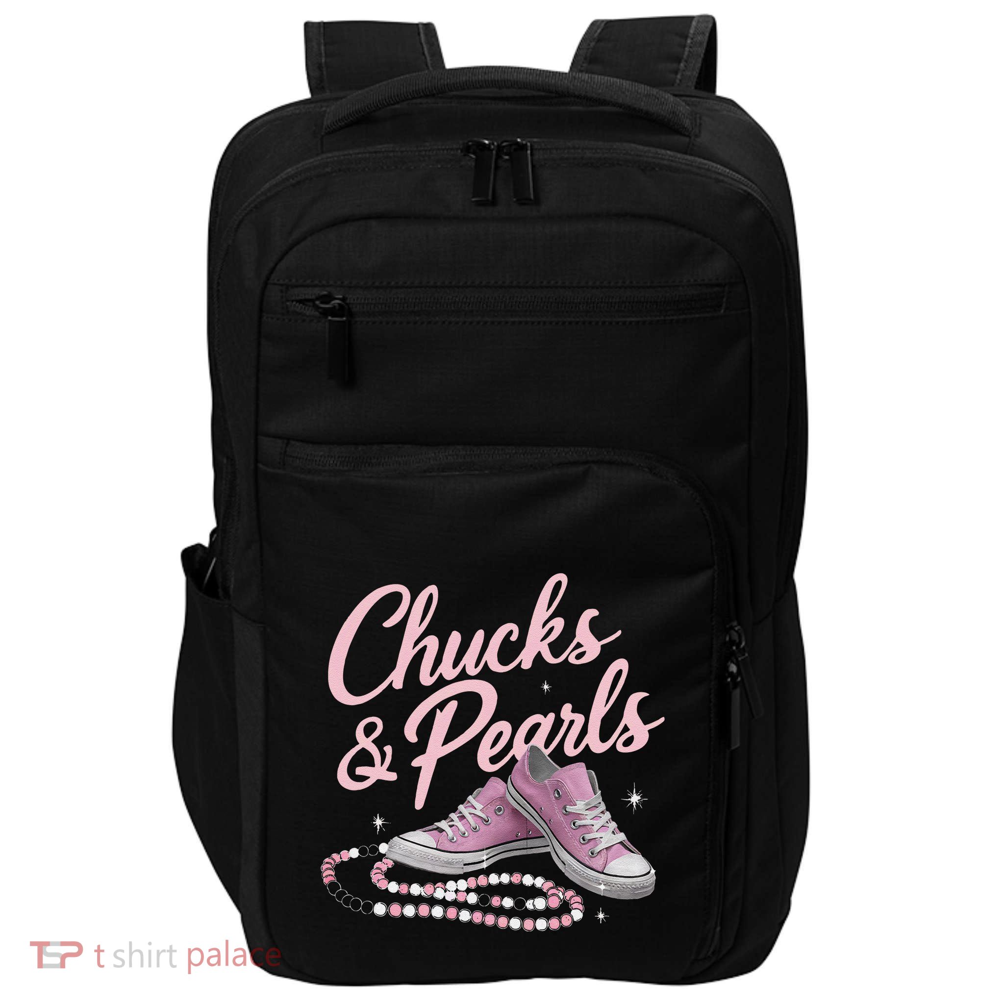 Chucks And Pearls 2024 Kamala Harris For President 47th Impact Tech Backpack