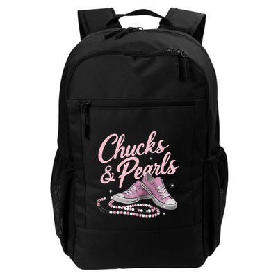 Chucks And Pearls 2024 Kamala Harris For President 47th Backpack