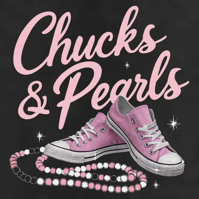 Chucks And Pearls 2024 Kamala Harris For President 47th 11oz C Handle Ceramic Mug