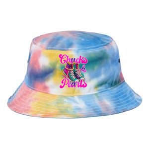 Chucks And Pearls Kamala Harris 2024 For President 47 Tie Dye Newport Bucket Hat