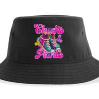 Chucks And Pearls Kamala Harris 2024 For President 47 Sustainable Bucket Hat