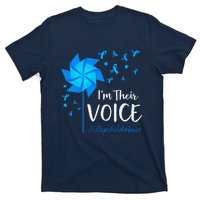 Child Abuse Prevention Awareness IM Their Voice Pinwheel T-Shirt