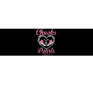 Chucks And Pearls 2024 Black History Chucks And Pearls Bumper Sticker