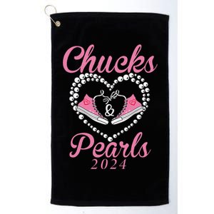 Chucks And Pearls 2024 Black History Chucks And Pearls Platinum Collection Golf Towel