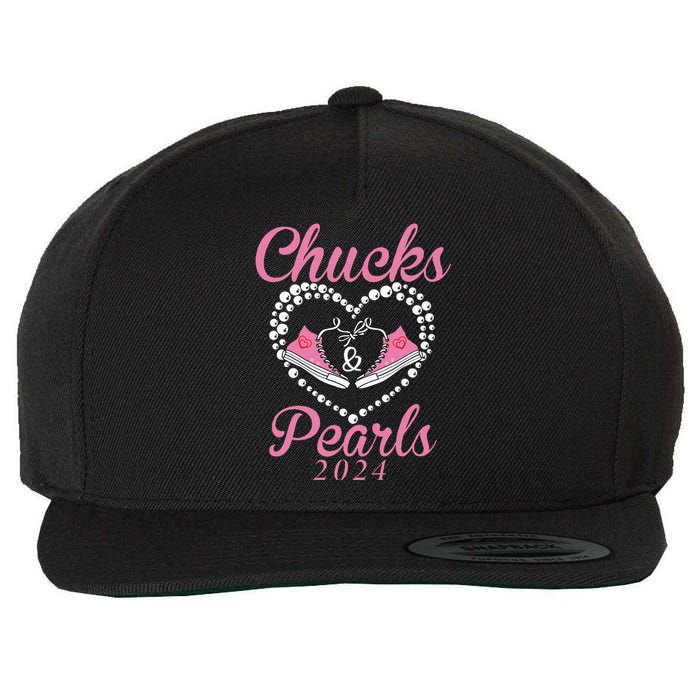 Chucks And Pearls 2024 Black History Chucks And Pearls Wool Snapback Cap