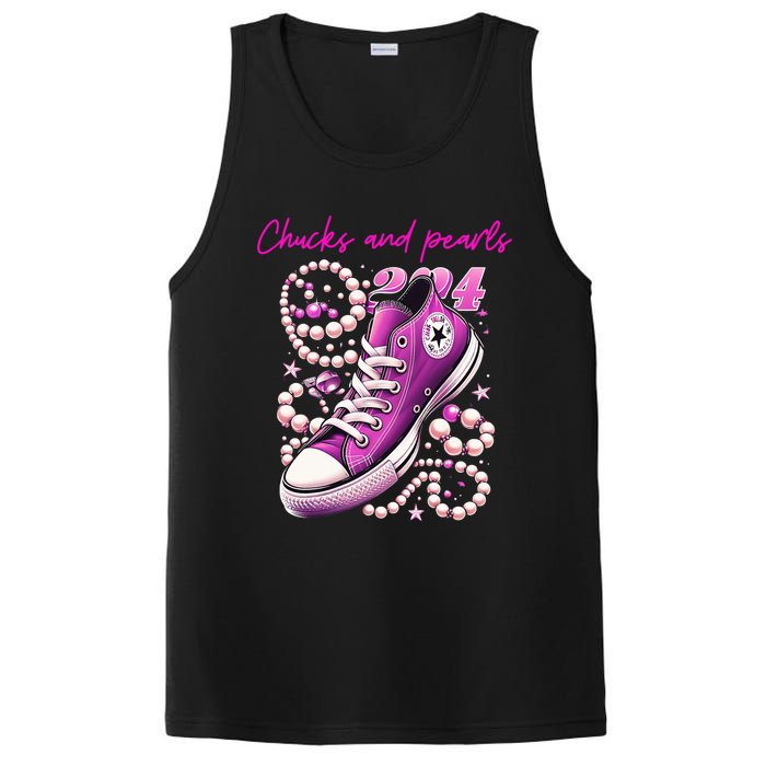 Chucks And Pearls Kamala Harris 2024 For President PosiCharge Competitor Tank