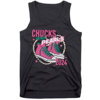 Chucks And Pearls IM With Her Kamala 2024 Tank Top