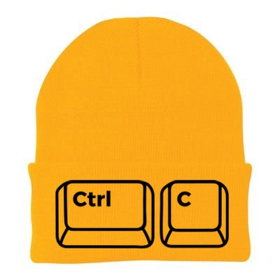 Copy And Paste Dad Matching Father Daughter Son S Cool Gift Knit Cap Winter Beanie