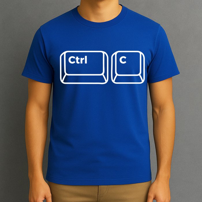 Copy And Paste Dad Matching Father Daughter Son S Cool Gift T-Shirt