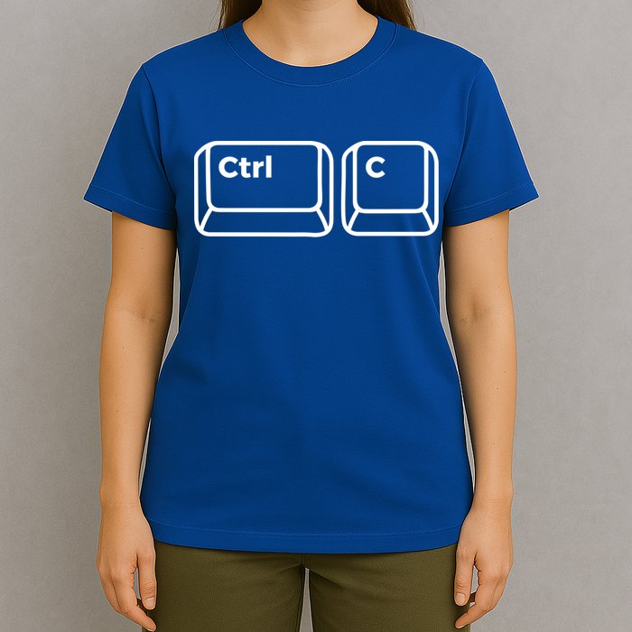 Copy And Paste Dad Matching Father Daughter Son S Cool Gift T-Shirt