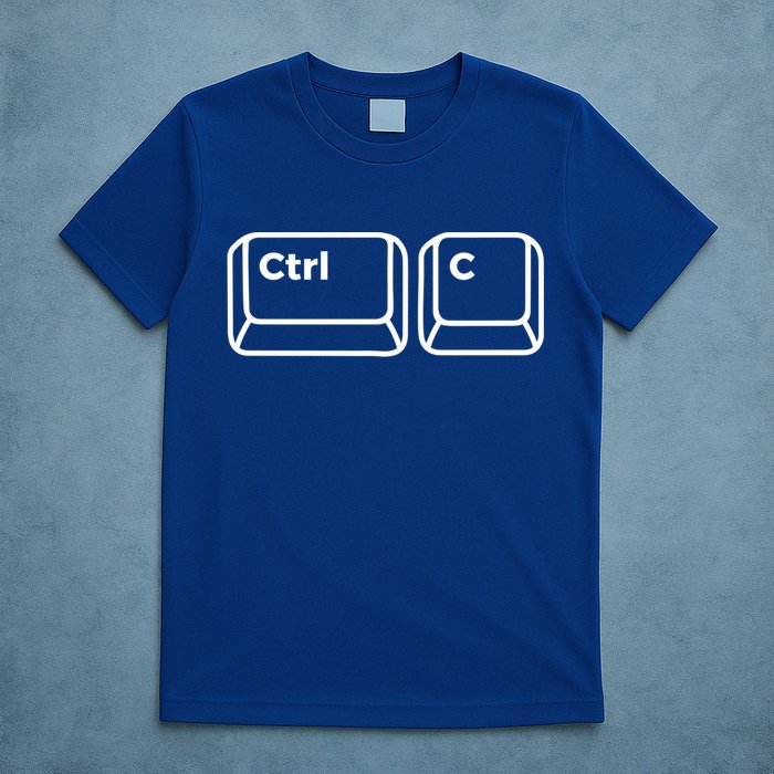 Copy And Paste Dad Matching Father Daughter Son S Cool Gift T-Shirt