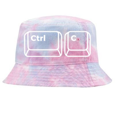 Copy And Paste Dad Matching Father Daughter Son S Cool Gift Tie-Dyed Bucket Hat