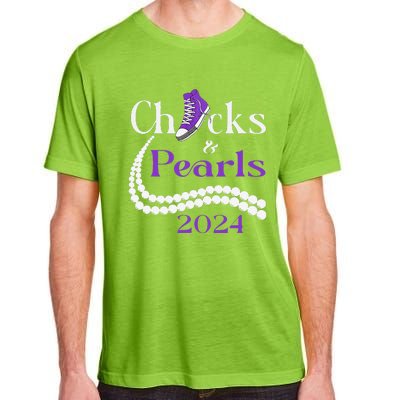 Chucks And Pearls I Understand The Assignment 2024 Gift Adult ChromaSoft Performance T-Shirt