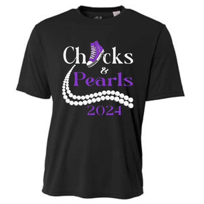 Chucks And Pearls I Understand The Assignment 2024 Gift Cooling Performance Crew T-Shirt