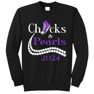 Chucks And Pearls I Understand The Assignment 2024 Gift Sweatshirt