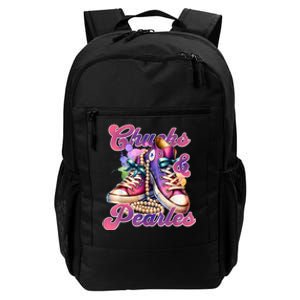 Chucks And Pearls IM With Her Kamala Daily Commute Backpack