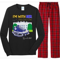 Chucks And Pearls IM With Her Kamala 2024 Long Sleeve Pajama Set