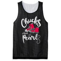 Chucks And Pearls IM With Her Kamala Harris Supporters Mesh Reversible Basketball Jersey Tank