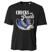 Chucks And Pearls IM With Her Kamala 2024 Cooling Performance Crew T-Shirt